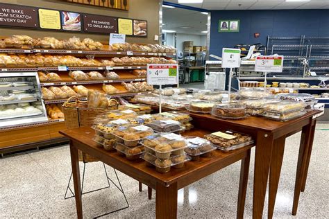 Higher than in-store item prices. . Public bakery